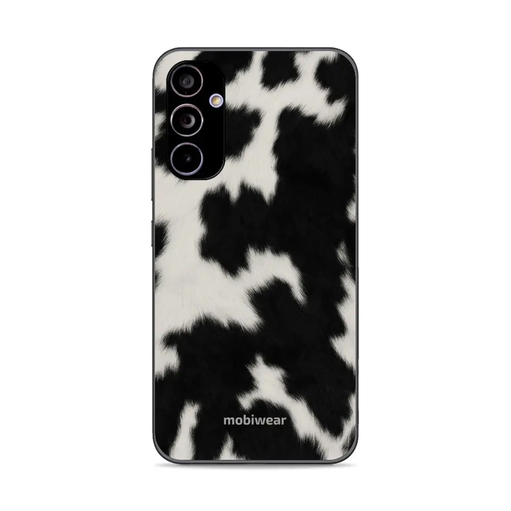 Etui ochronne do Galaxy A34 5G, Mobiwear Glossy Case, krowie futerko