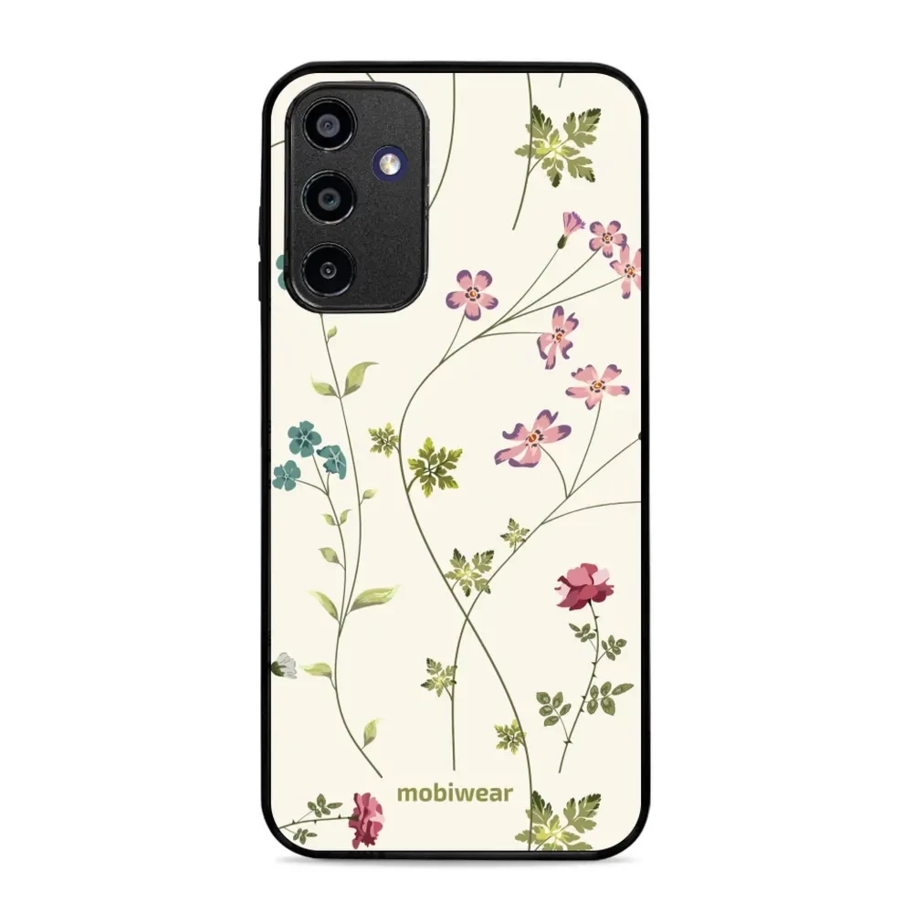 Etui ochronne do Galaxy A15 4G, Mobiwear Glossy Case, sielski kwiat