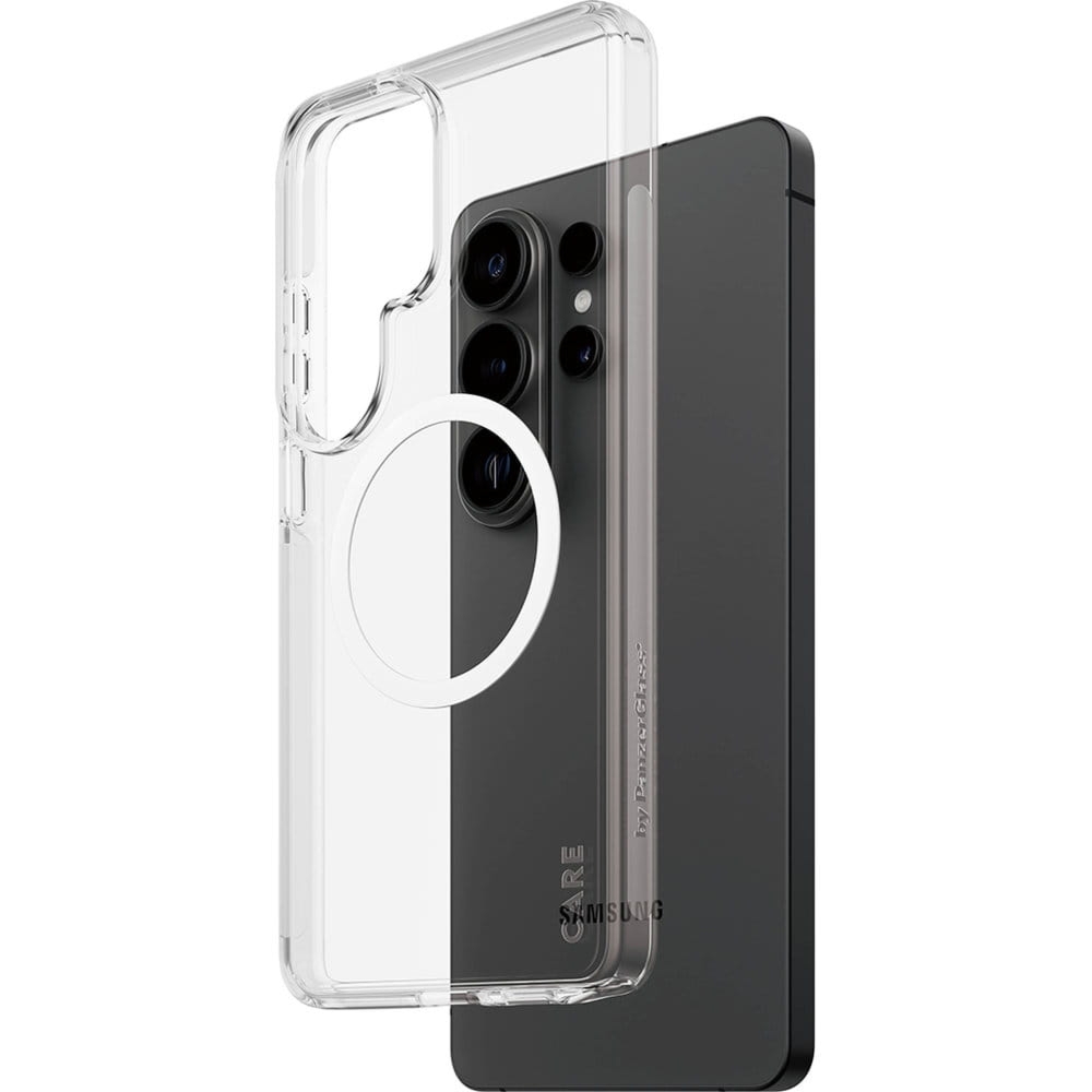 Etui CARE by PanzerGlass Urban Explorer Case do Galaxy S26 Plus do MagSafe, przezroczysto-białe