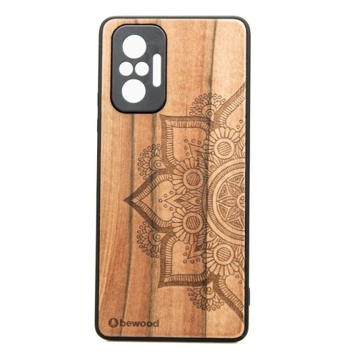 Image of Drewniane etui Bewood do Xiaomi Redmi Note 10 Pro MANDALA JABŁOŃ