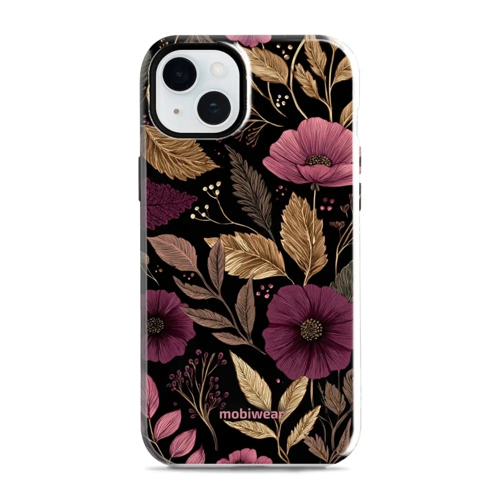 Etui ochronne do iPhone 15 Plus, Mobiwear Elite Pro, jesień glamour