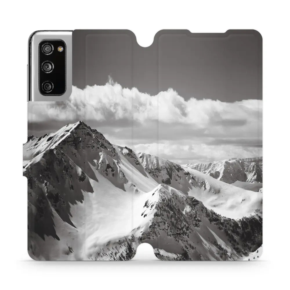 Etui z klapką do Galaxy S20 FE, Mobiwear Book, górski szczyt