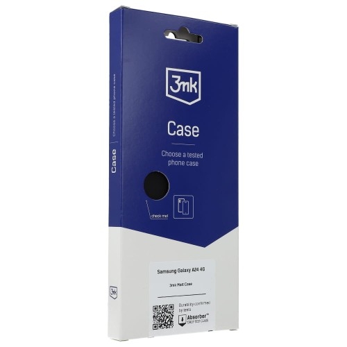 Image of Etui 3mk Matt Case do Galaxy A24 4G, czarne