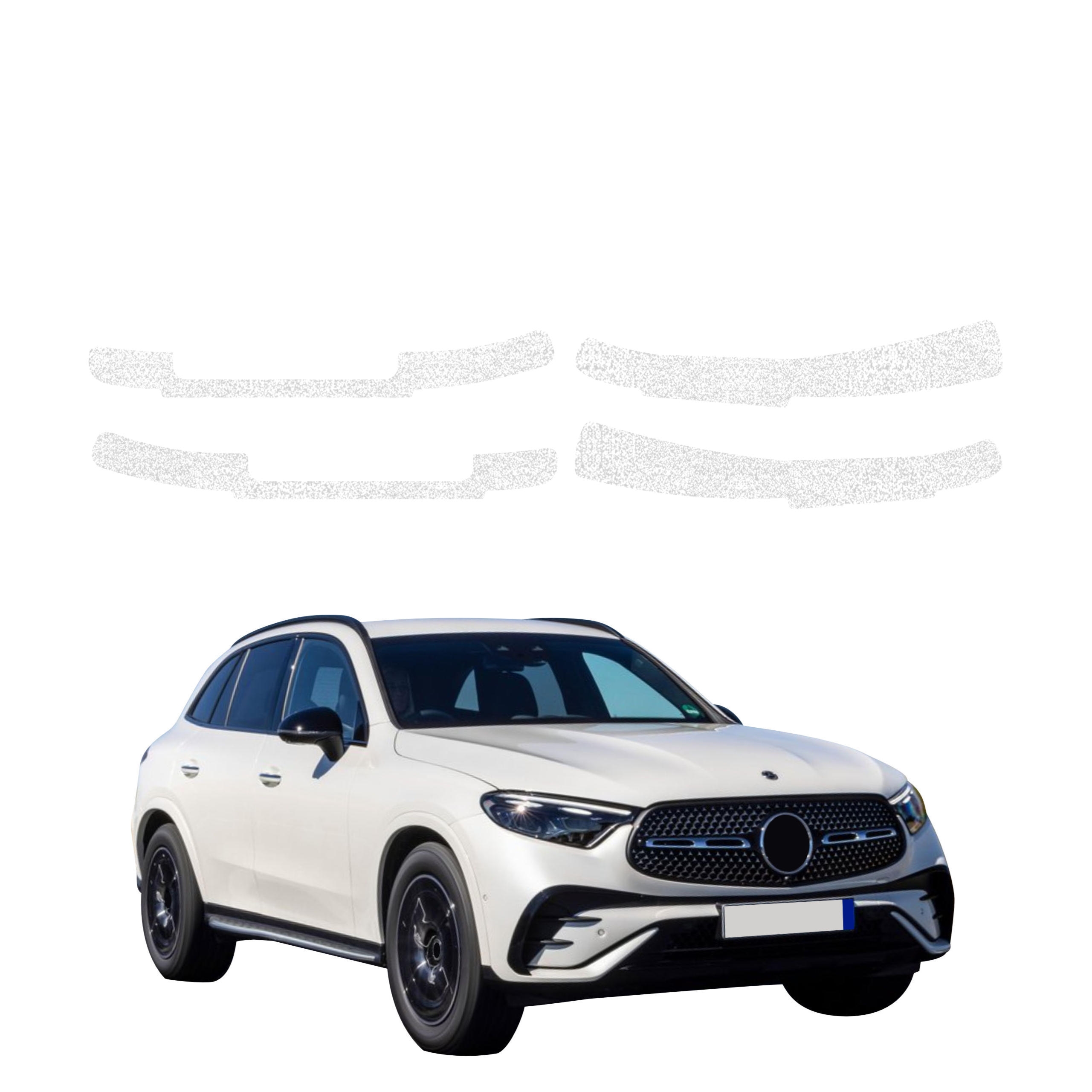 4w1 Biała powłoka techniczna Grizz Protector na progi Mercedes-Benz GLC C254 (2023-2026)