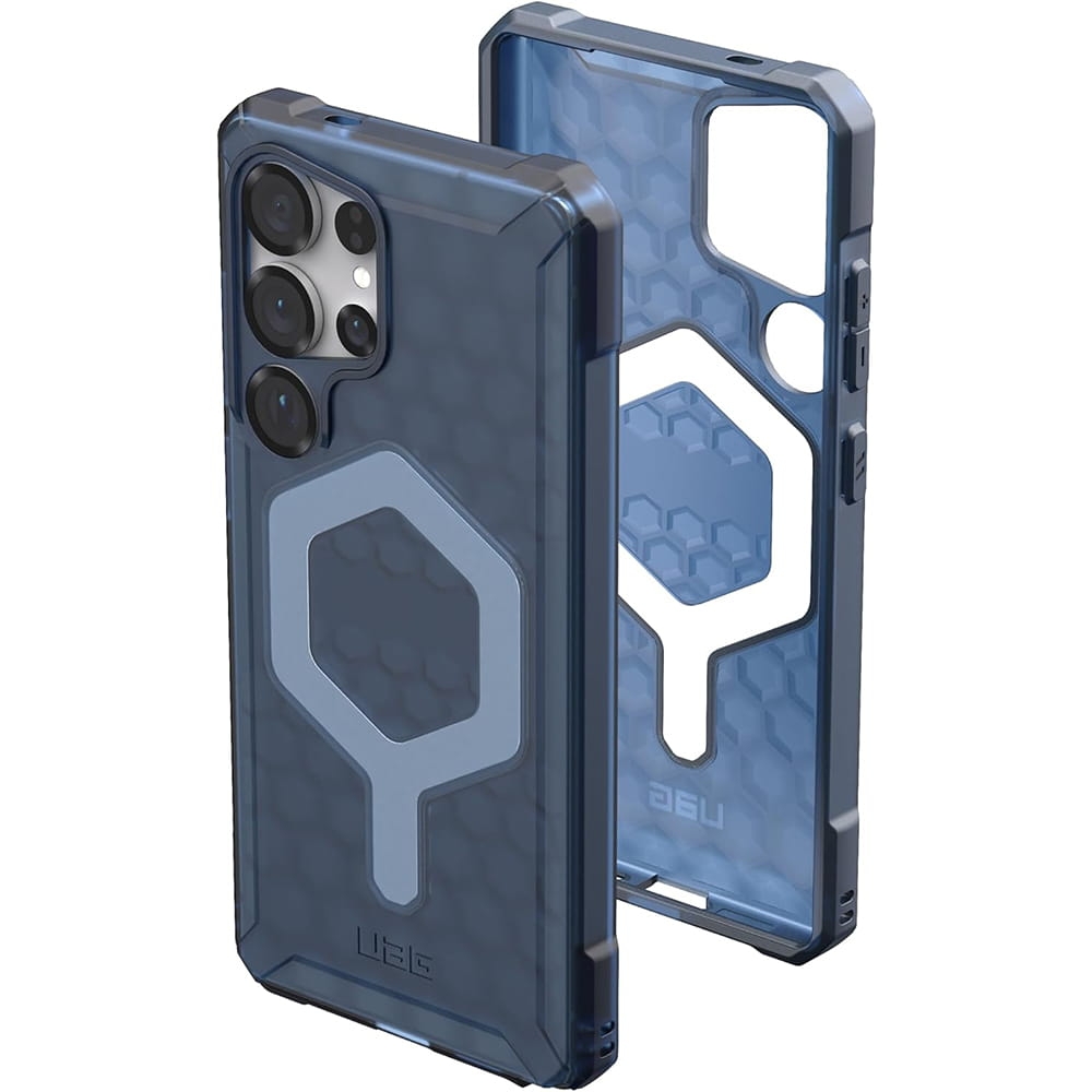 Image of Etui pancerne Urban Armor Gear Essential Armor Magnet do Galaxy S25 Ultra, niebieskie