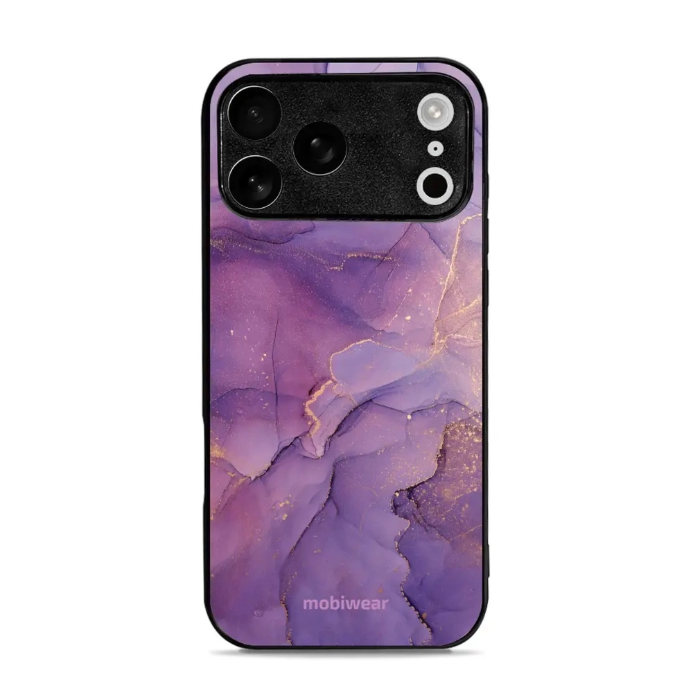 Etui ochronne do iPhone 17 Pro Max, Mobiwear Glossy Case, fioletowe
