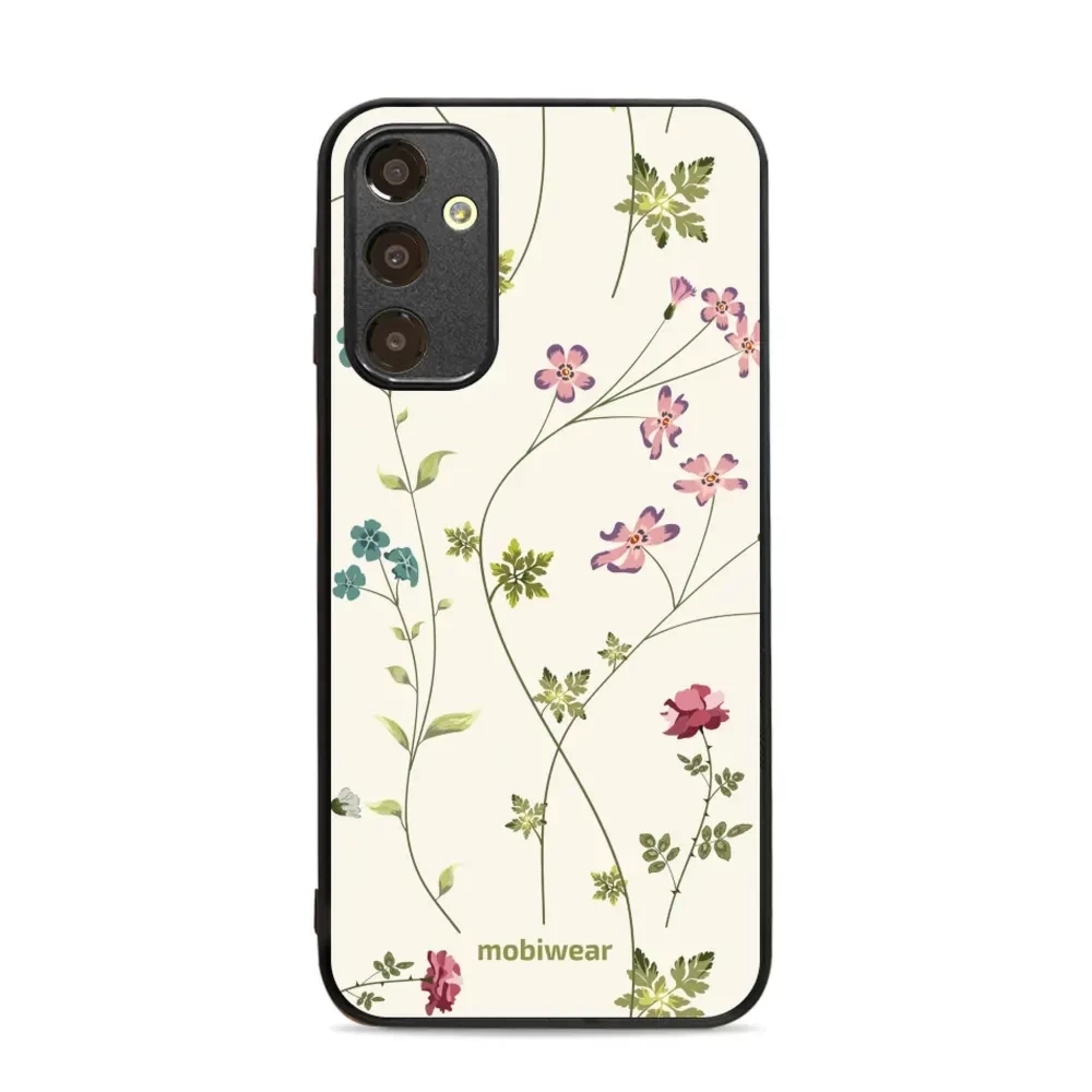 Etui ochronne do Galaxy A25 5G, Mobiwear Glossy Case, sielski kwiat
