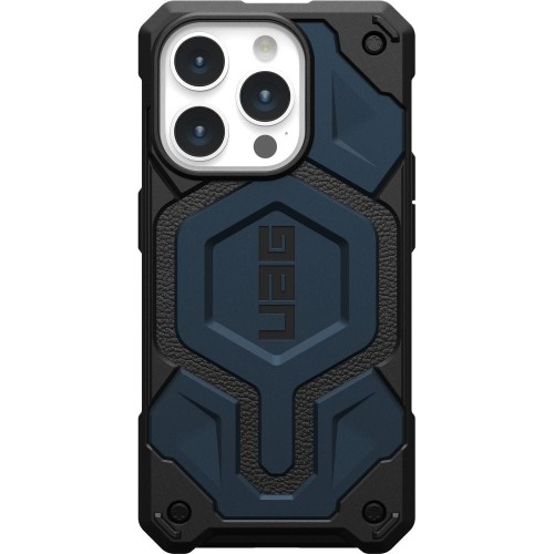 Image of Etui Urban Armor Gear Monarch Pro MagSafe do iPhone 15 Pro, granatowe