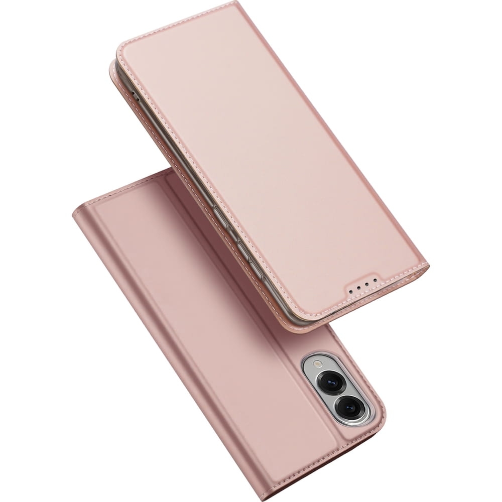 Image of Etui z klapką Dux Ducis Skin Pro do Galaxy S25 Edge, różowa