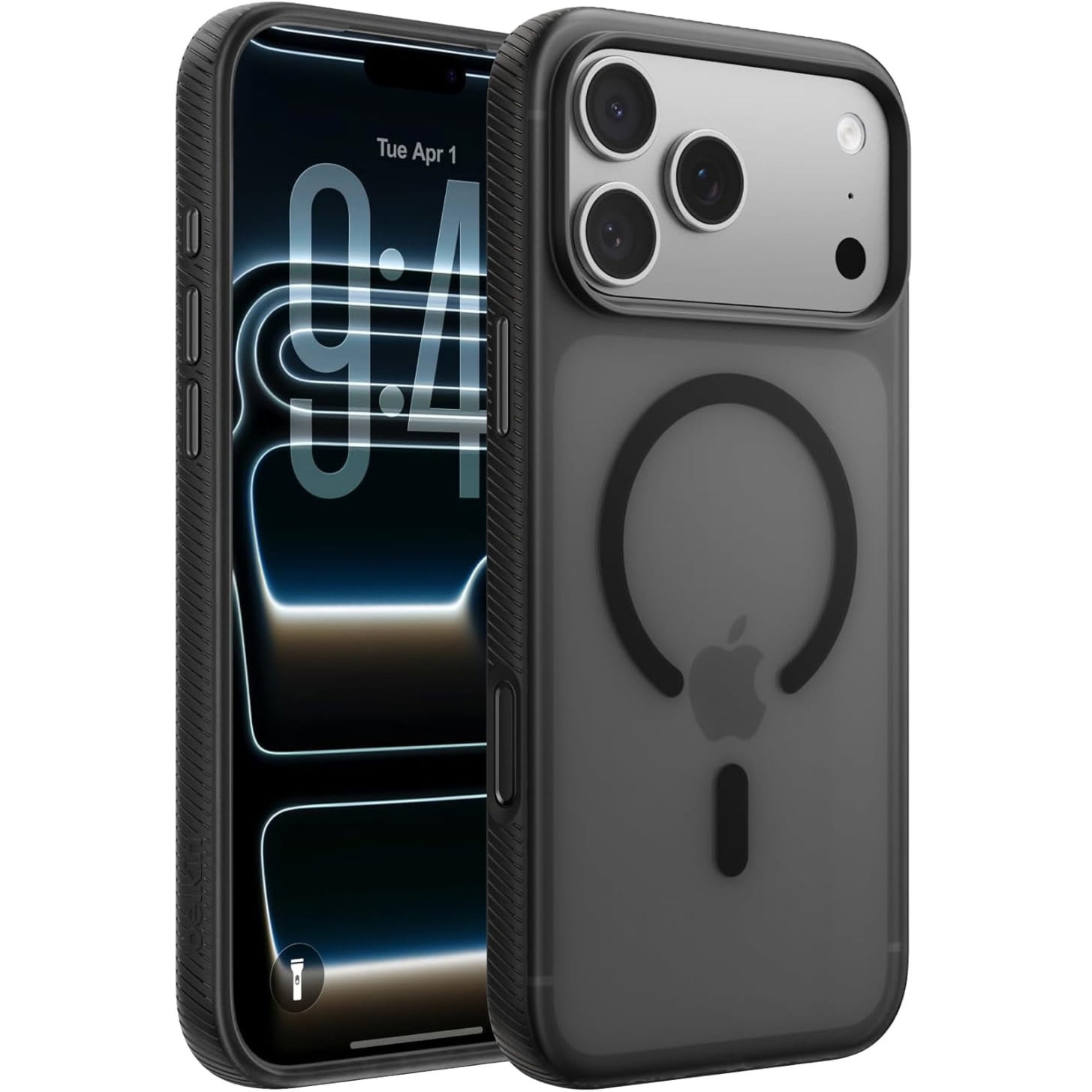 Etui Belkin SheerForce Grip (CC) do MagSafe do iPhone 17 Pro, czarne