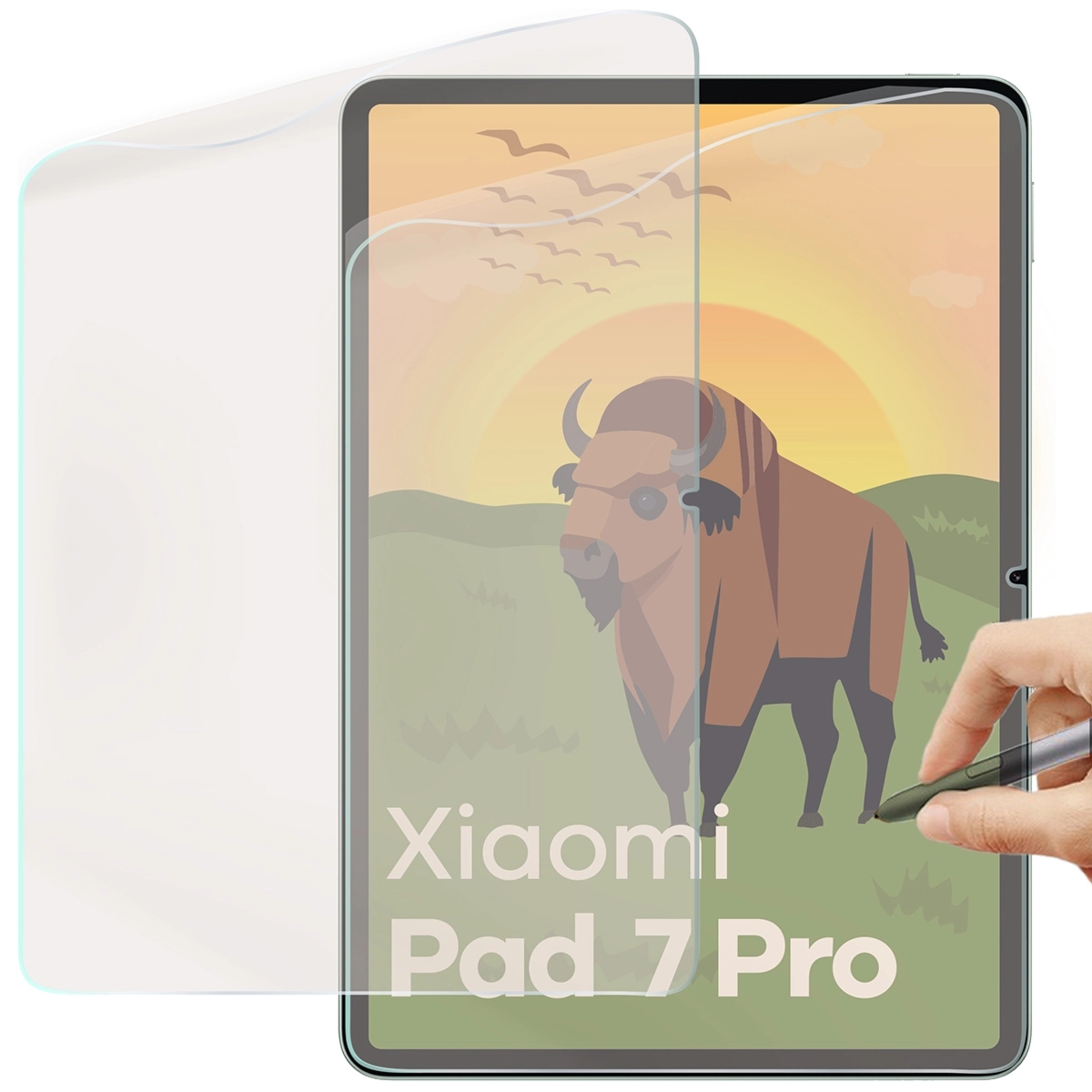 Folia matowa Bizon Tab Film Sun Duo do Xiaomi Pad 7 / 7 Pro, 2 sztuki
