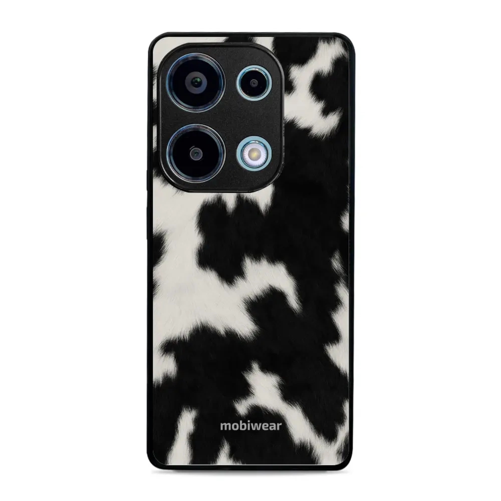 Etui ochronne do Xiaomi Redmi Note 13 Pro 4G, Mobiwear Glossy Case, krowie futerko
