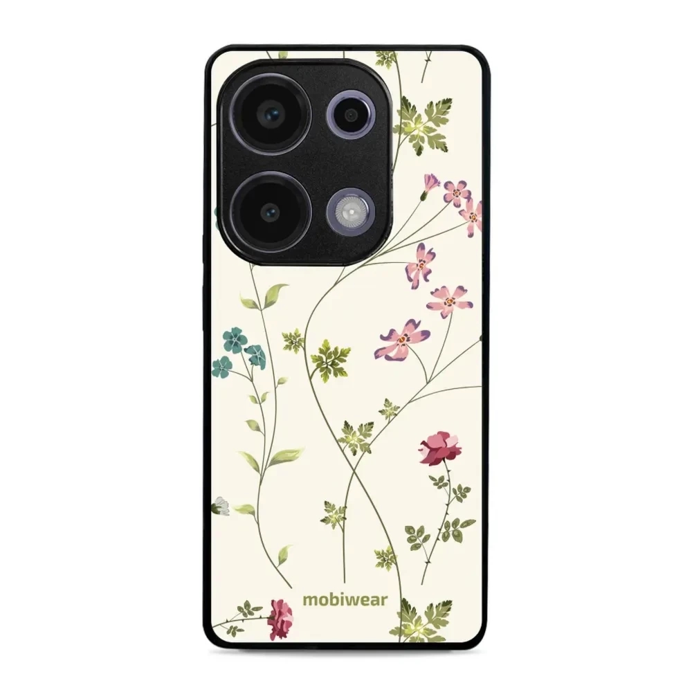 Etui ochronne do Xiaomi Poco M6 Pro 4G, Mobiwear Glossy Case, sielski kwiat
