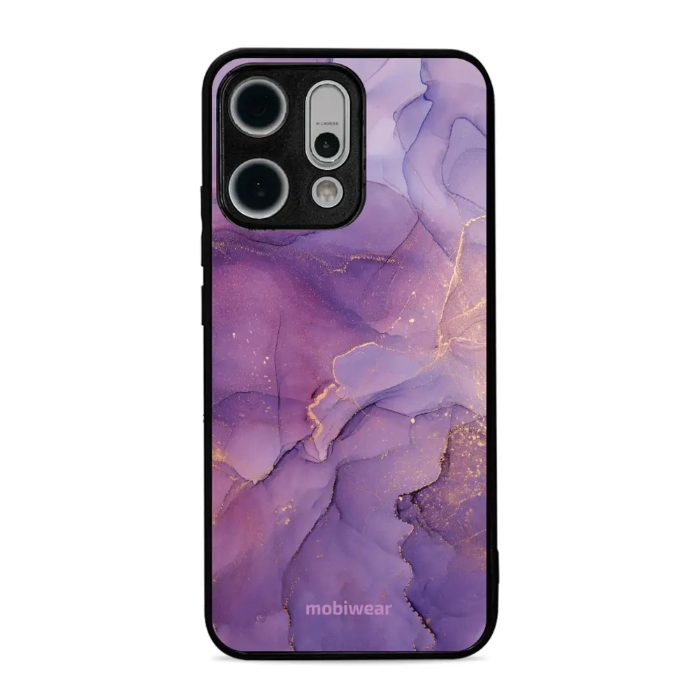 Etui ochronne do Oppo Reno 14, Mobiwear Glossy Case, fioletowe
