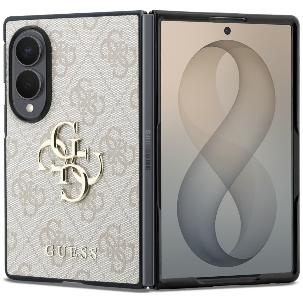 Etui Guess Hardcase 4G Big Metal Logo do Galaxy Z Fold8, różowe