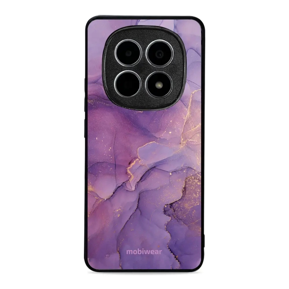 Etui ochronne do Xiaomi POCO M8 5G, Mobiwear Glossy Case, fioletowe