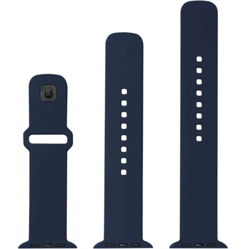 Image of Silikonowy pasek Fixed Silicone Strap do Apple Watch Ultra 2/1 49 mm, granatowy