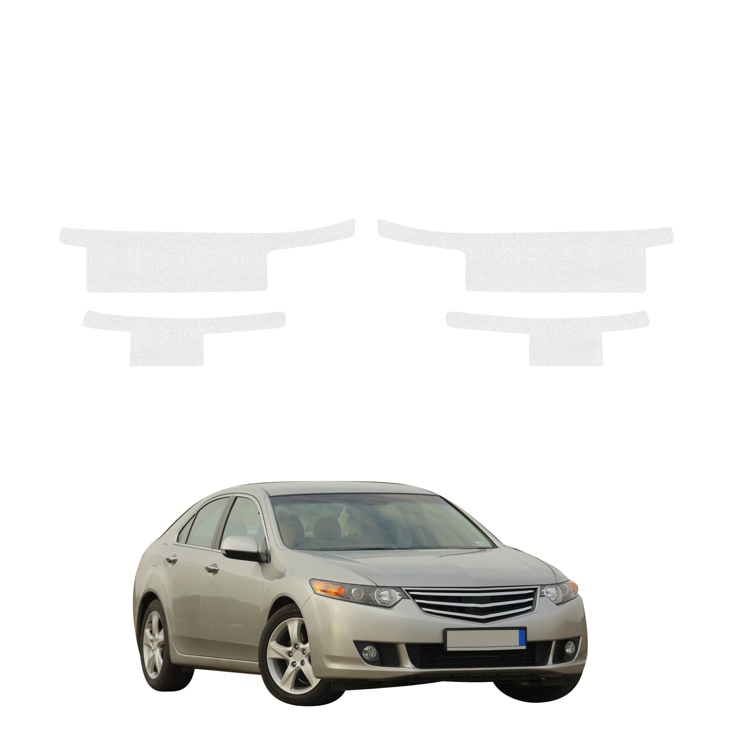 4w1 Bezbarwna powłoka techniczna Grizz Protector na progi Honda Accord Sedan 5D (2021-2026)