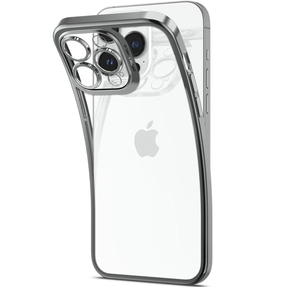 OUTLET: Etui Spigen Optik Crystal do iPhone 14 Pro Max, przezroczysto-szare
