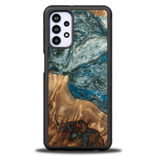 Image of Drewniane etui do Galaxy A32 4G, Bewood Unique Planets Ziemia