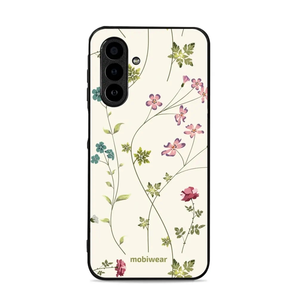 Etui ochronne do Galaxy A17 5G, Mobiwear Glossy Case, sielski kwiat