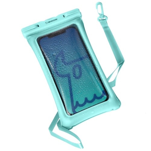 Image of Etui wodoszczelne Bizon Case Hydrofloat, miętowe