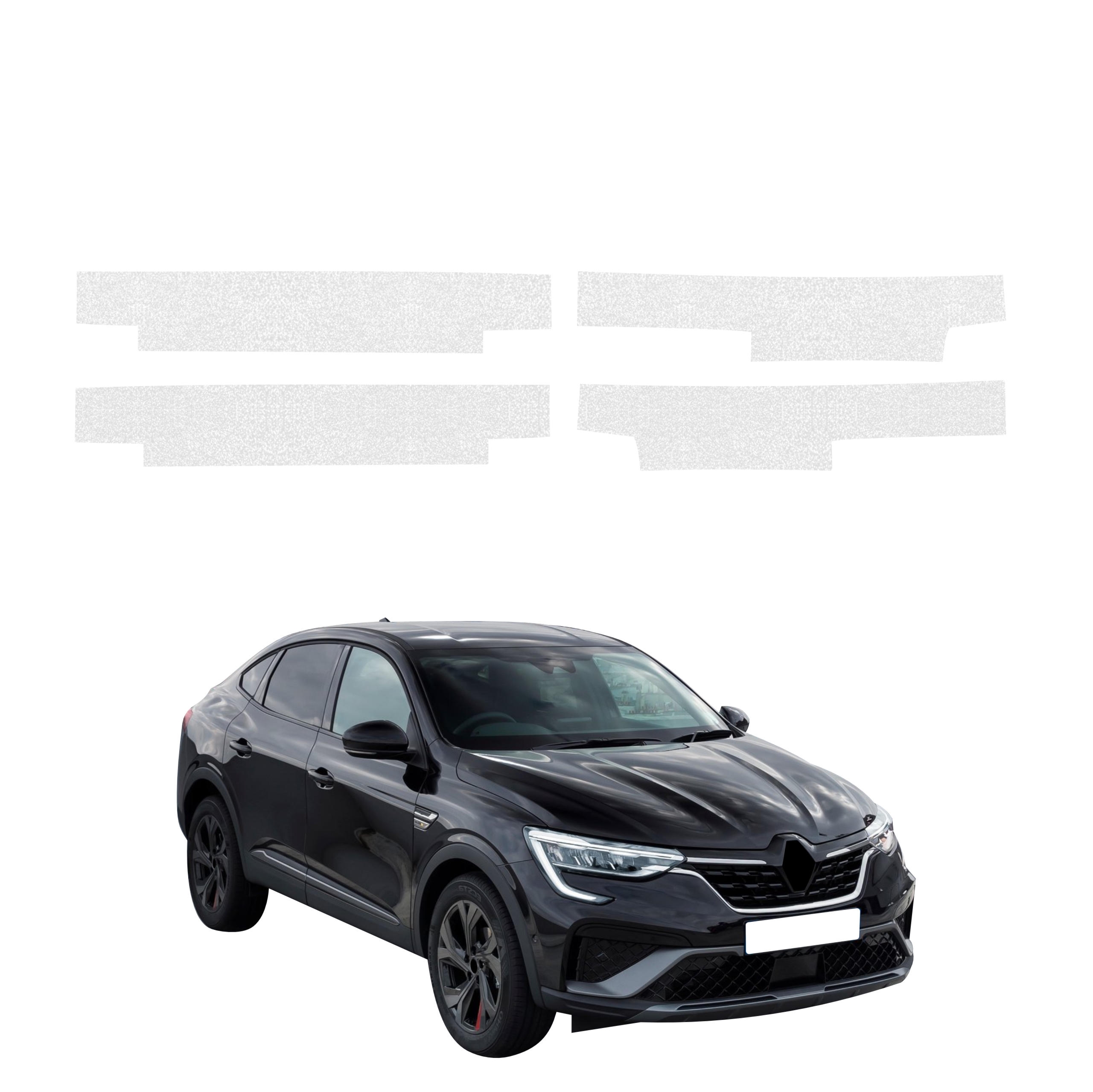 4w1 Bezbarwna powłoka techniczna Grizz Protector na progi Renault Arkana (2022-2026)
