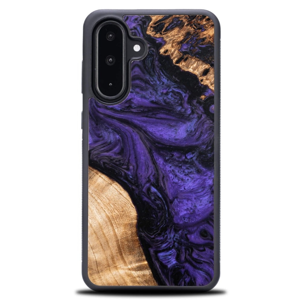 Drewniane etui do Galaxy A36 5G, Bewood Unique Violet