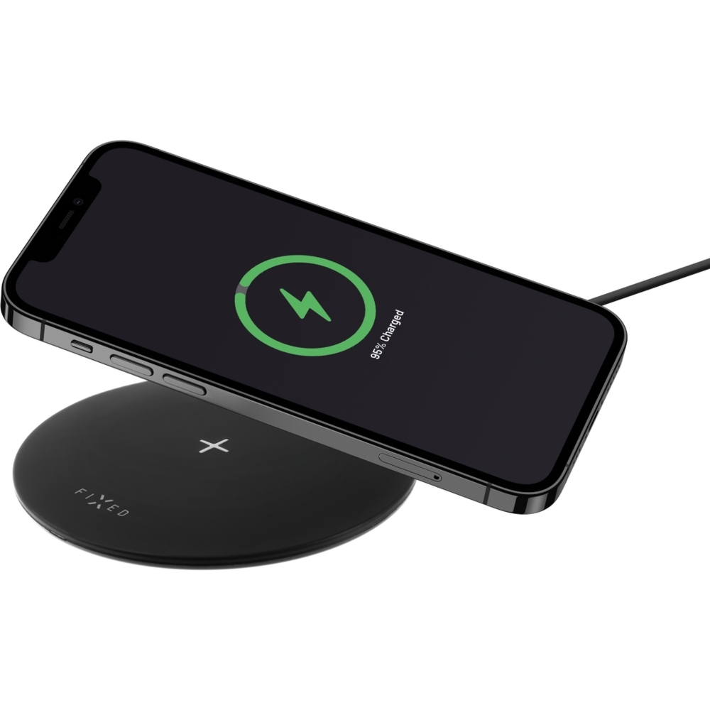 Ładowarka indukcyjna Fixed SlimPad, 15W do MagSafe, czarna
