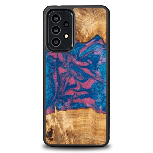 Image of Drewniane etui do Galaxy A33 5G, Bewood Unique Neons Vegas