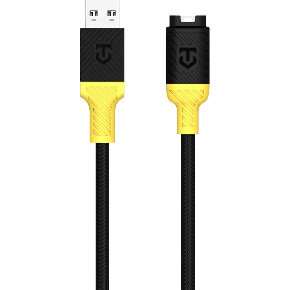 Image of Kabel do ładowania zegarków Garmin, Tactical Recce 3:20, USB-A, 1m, czarno-żółty