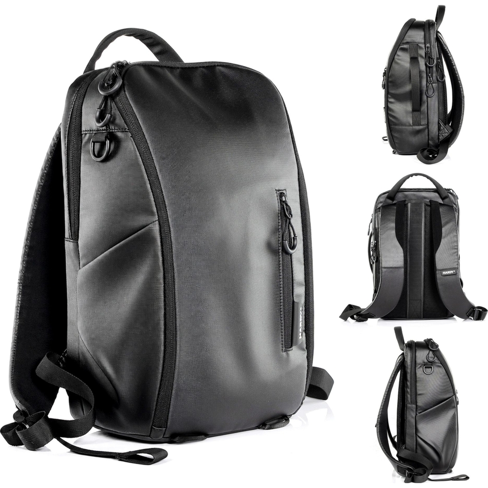 Plecak podróżny z miejscem na laptopa 15″, 24L, 40x30x20 cm, 3mk HARDY, czarny