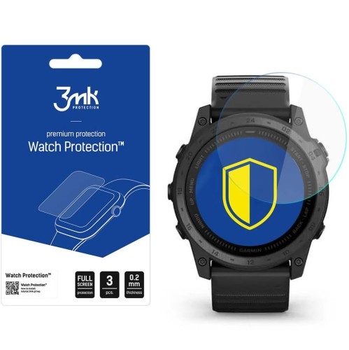 Image of Szkło hybrydowe 3mk Watch Protection do Garmin Tactix 7, 3 sztuki