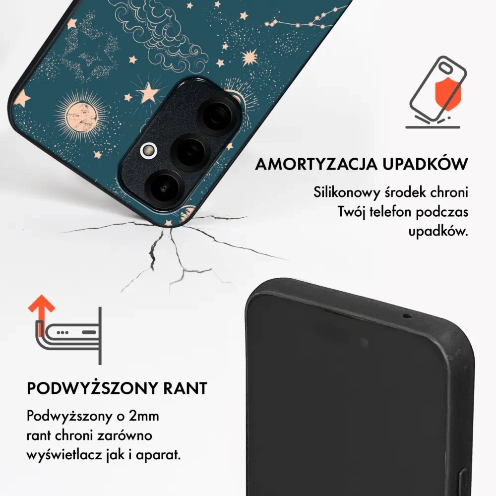 Etui ochronne do Google Pixel 9 Pro XL, Mobiwear Glossy Case, astralny pył