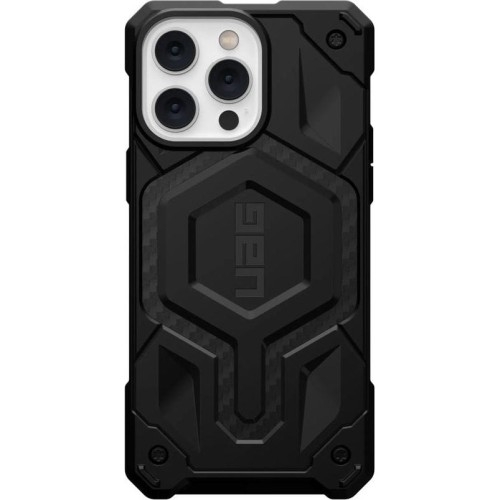 Image of Etui Urban Armor Gear Monarch Pro MagSafe do iPhone 14 Pro Max, czarne + karbon
