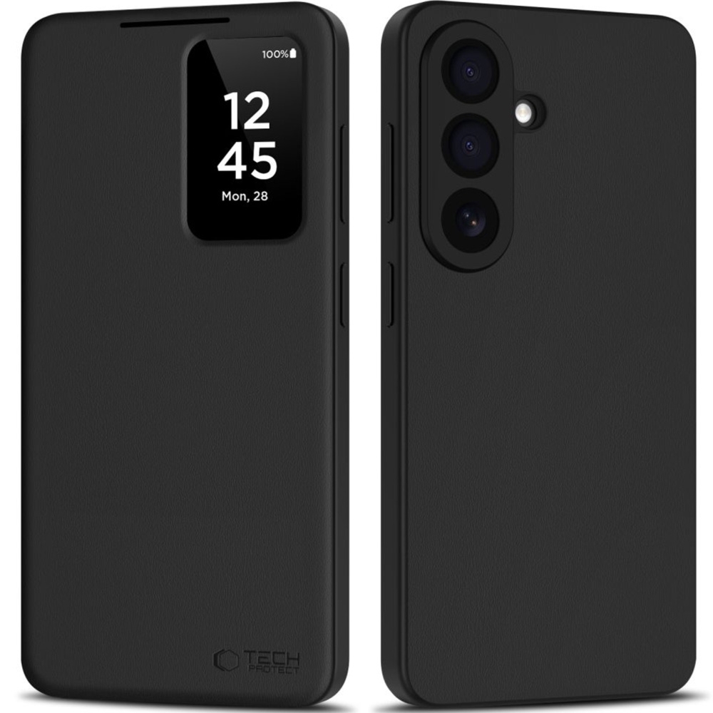 OUTLET: Etui z klapką Tech-Protect Smart Wallet do Galaxy A57 5G, czarne