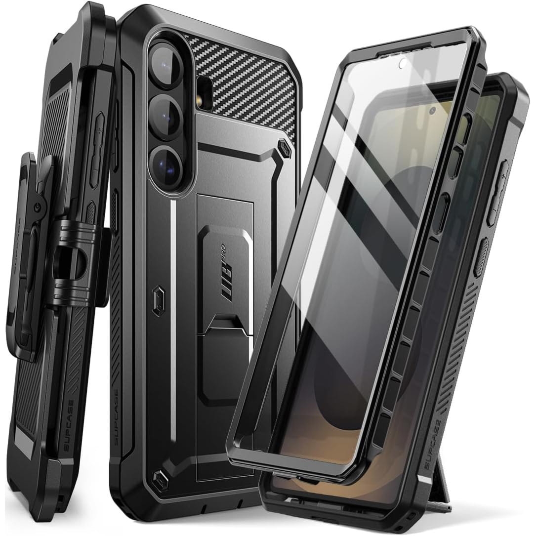 OUTLET: Etui Supcase UB Pro SP do Galaxy S25 FE, czarne