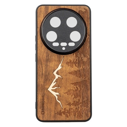 Image of Drewniane etui Bewood Góry Imbuia do Xiaomi 14 Ultra