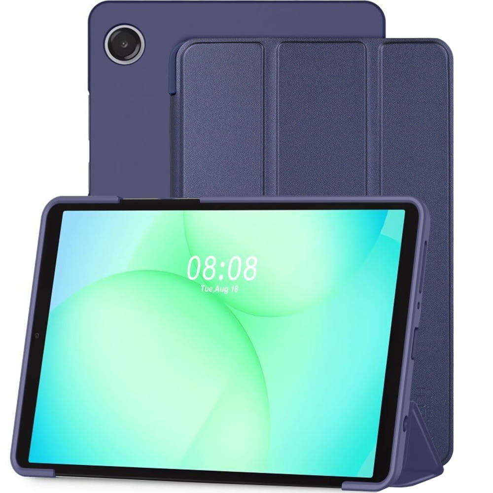 Etui z klapką Tech-Protect SmartCase do Galaxy Tab A11 Plus / A9 Plus, granatowe