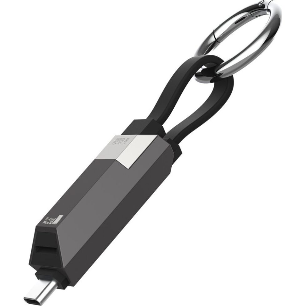 Kabel 4smarts Enterprise Storage, USB4 240 W / microSD, 6 cm, grafitowy