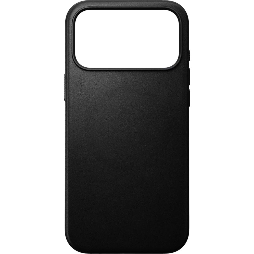 Etui z naturalnej skóry do iPhone 17 Pro Max, Nomad Modern Leather Case do MagSafe, czarne