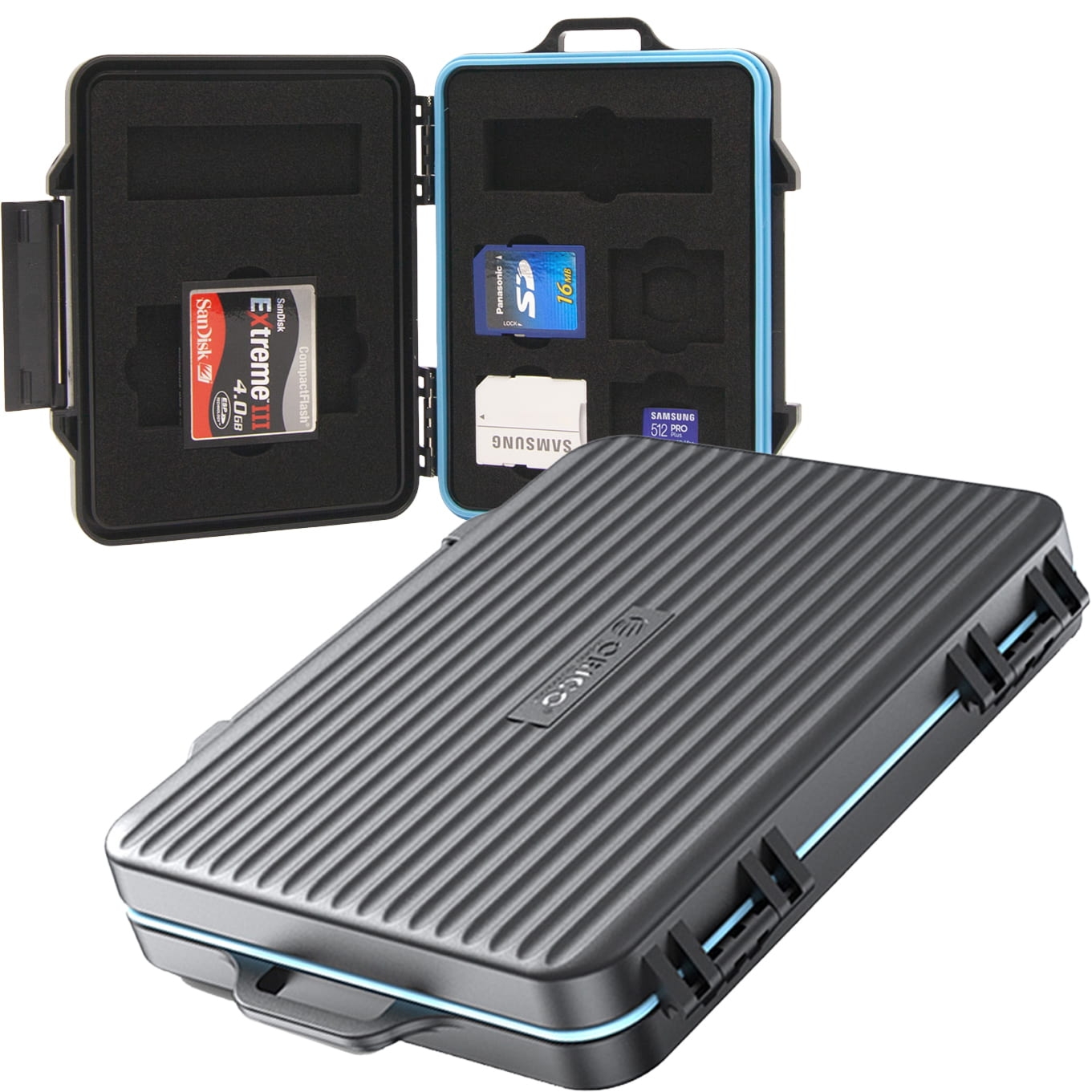 Etui na karty pamięci Orico Storage Case PHCD, 6x SD, 12x MicroSD, 1x CF czarne