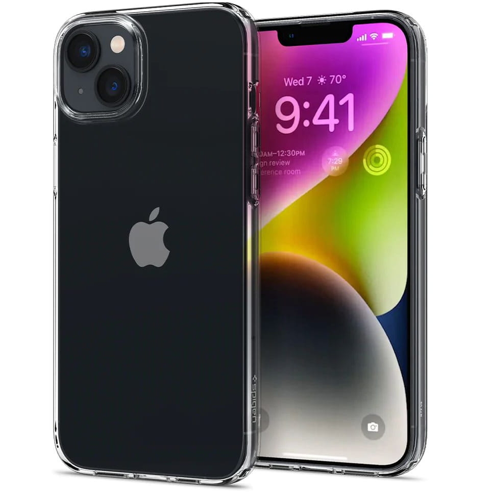 Image of OUTLET: Etui Spigen Liquid Crystal do iPhone 14 Plus, przezroczyste