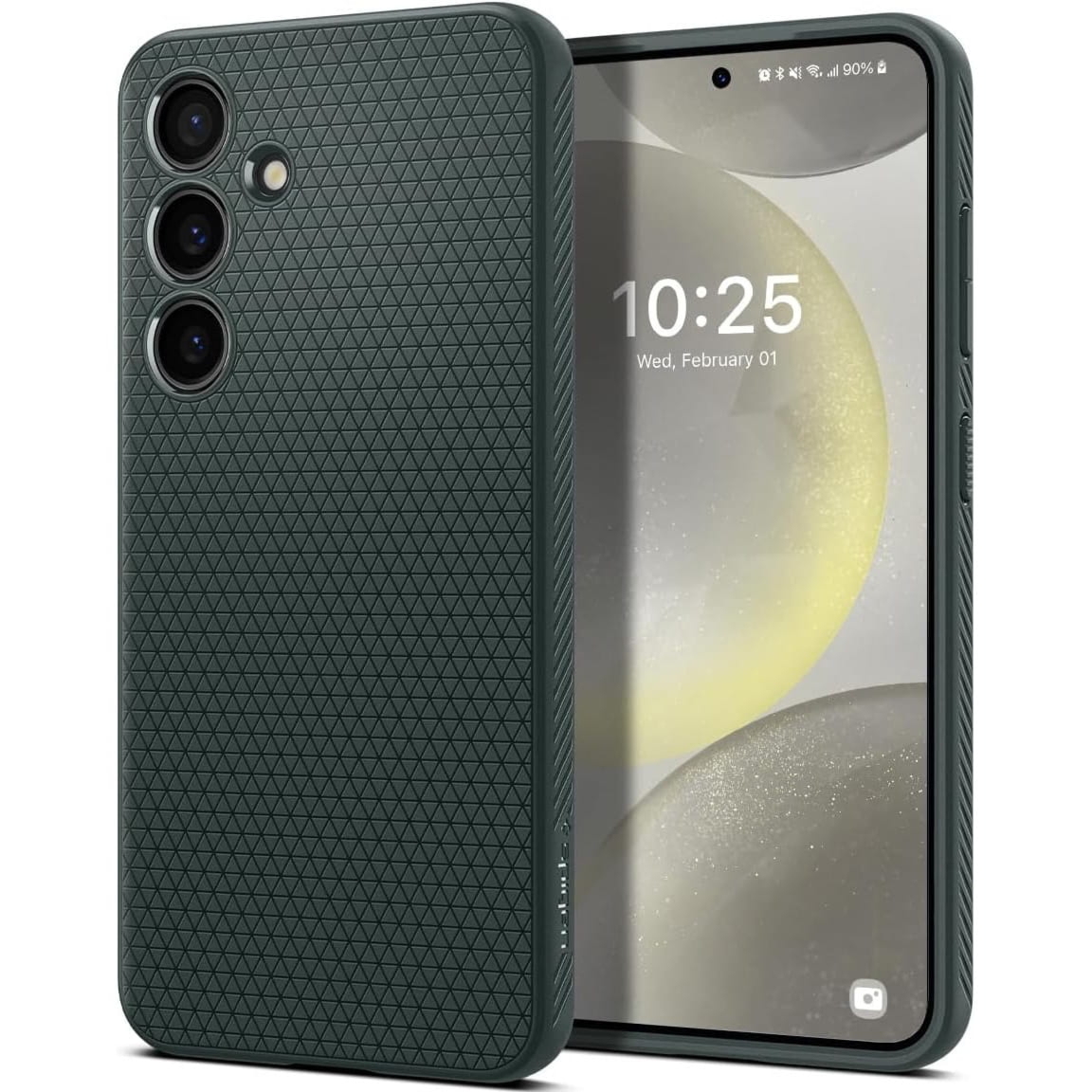 Etui Spigen Liquid Air do Galaxy S24, zielone