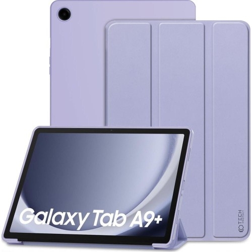 Image of Etui Tech-Protect SmartCase do Galaxy Tab A9 Plus, fioletowe