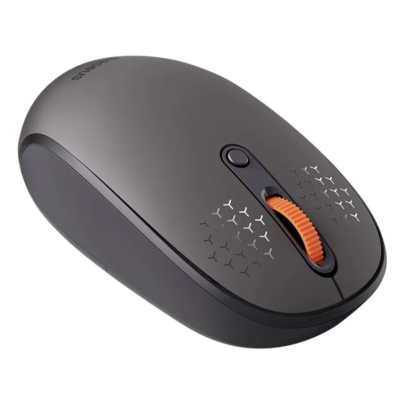 Ergonomiczna mysz bezprzewodowa, Baseus F01A, 2.4 GHz, 1600 DPI, szara