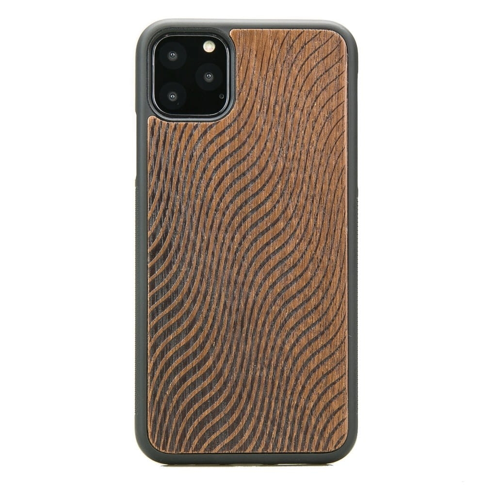 Image of Drewniane etui do iPhone 11 Pro Max, Bewood Fale Merbau