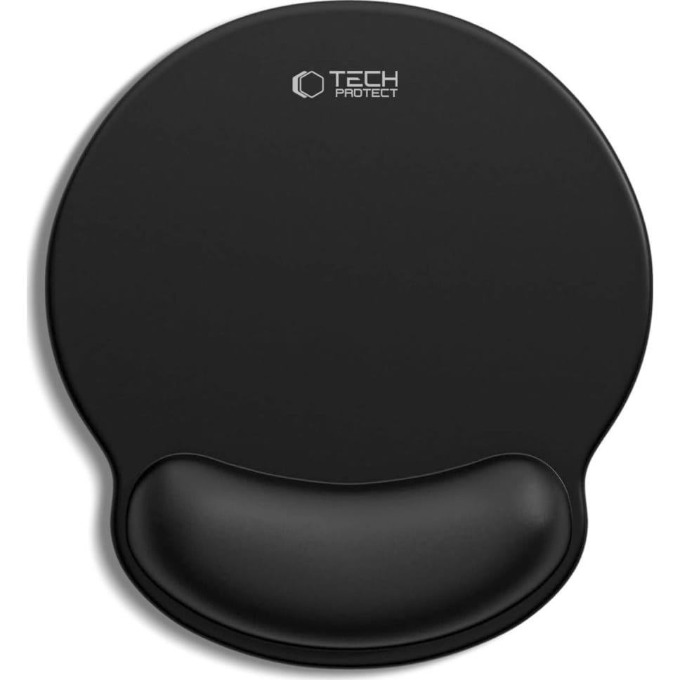 Podkładka na biurko pod mysz z żelową podpórką, Tech-Protect A200 Mouse Pad, czarna