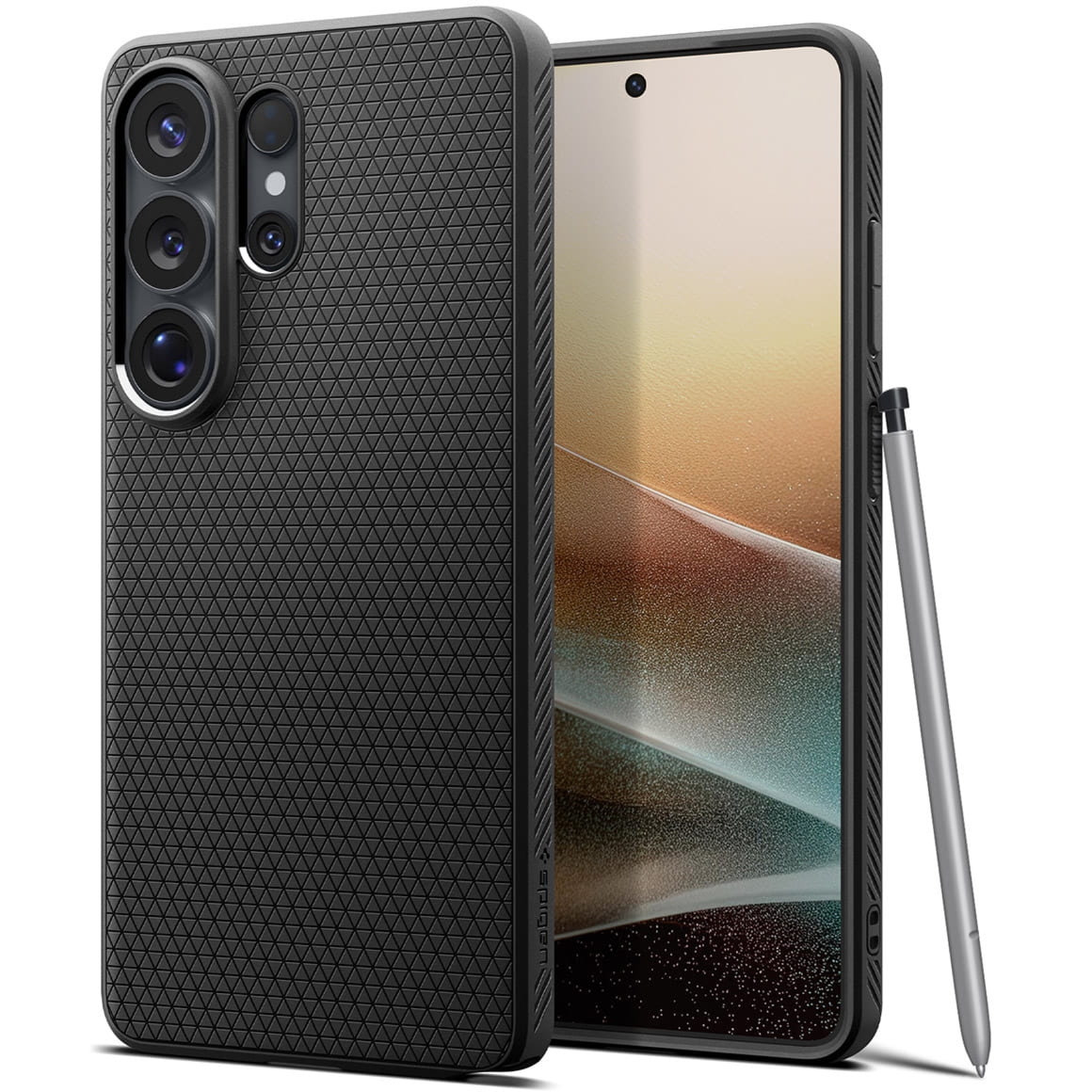 Etui Spigen Liquid Air do Galaxy S26 Ultra, czarne