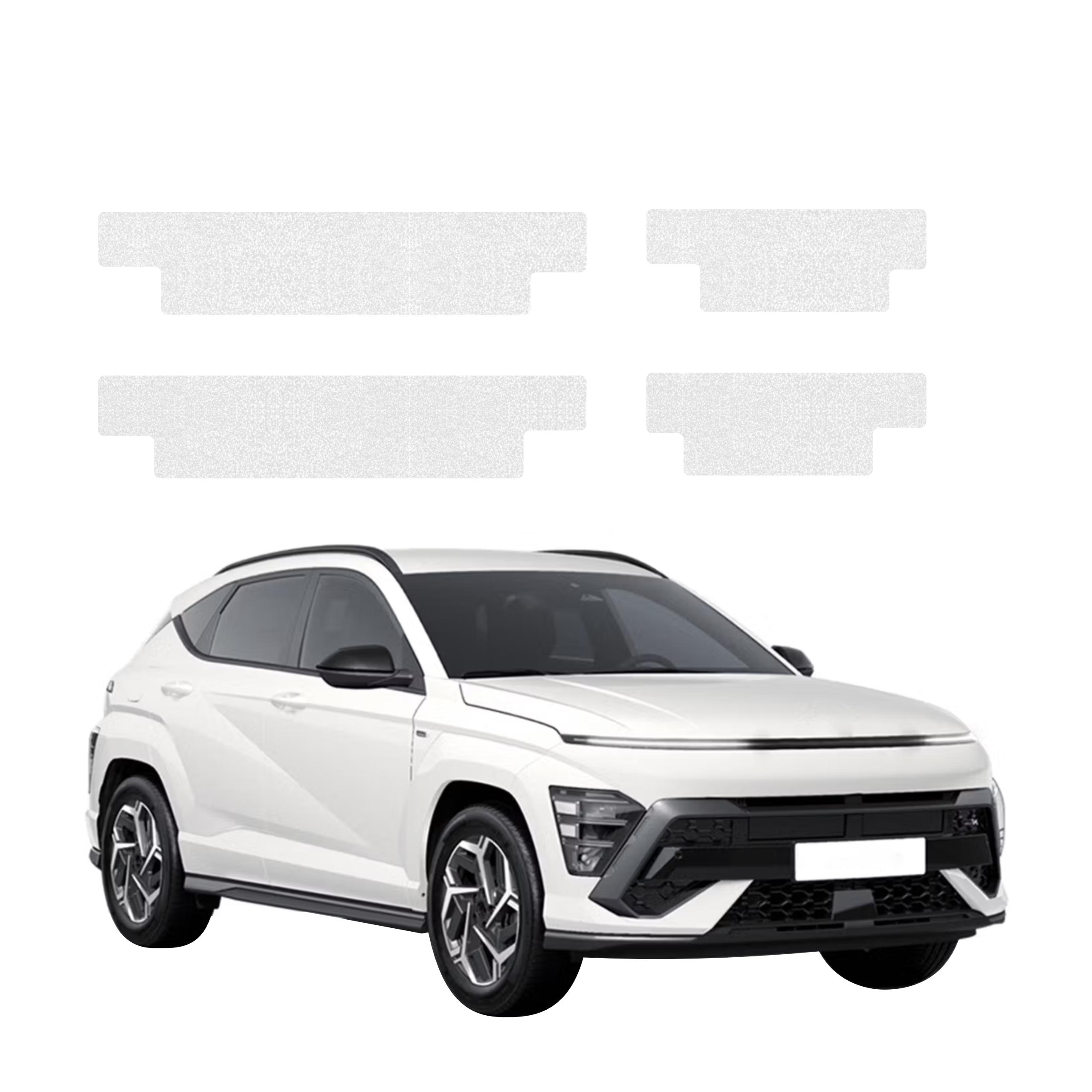 4w1 Bezbarwna powłoka techniczna Grizz Protector na progi Hyundai Kona N-Line (2023-2026)